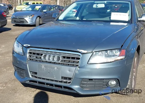 2010 Audi A4 2.0T Premium из США, поврежденный, VIN WAUSFAFL4AA129172